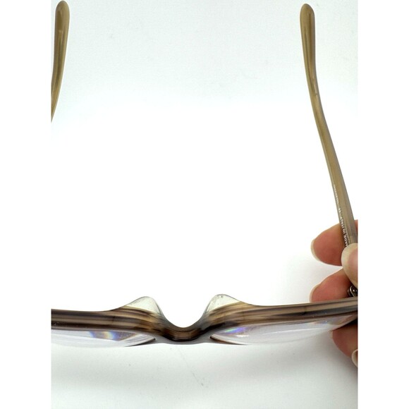 Valentino V2618 236 (Brown Stripe) glasses Women's 52/16/135 FRAMES ONLY - Picture 6 of 9